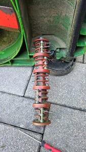 34 X ressort pour Gardena ES450/30, Brill Hattrick HE36, Brill 36EH MulchCut Rouleau ventilateur Photo du client 1