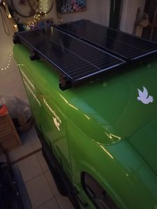 enjoy solar® Solarpanel monokristallines Solarmodul 80W 36V (Schwarzer Rahmen) , 182mm Perc-Zellen, 0% MwSt Kunden-Foto 2