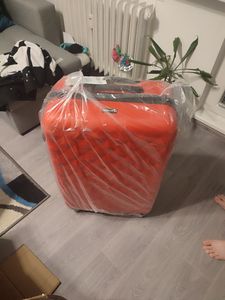 Aga Travel Kofferset, Reisekofferset MR4651 Hellblau, Hartschalenkoffer, Doppeltragegriff mit Zahlenschloss, Trolley Reisekoffer 3tgl 4 Rollen Reisekoffer Kunden-Foto 1