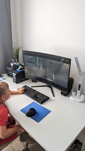 Acer ED0 Nitro ED320QRS3bmiipx, 80 cm (31.5"), 1920 x 1080 Pixel, Full HD, LCD, 1 ms, Schwarz Kunden-Foto 1