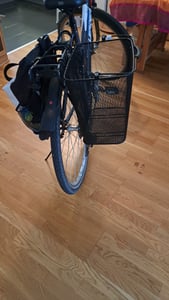 Fahrradkorb Korb seitlich zum Einhängen an den Gepäckträger Fahrradzubehör Körbe Filmer 46321 Kunden-Foto 1