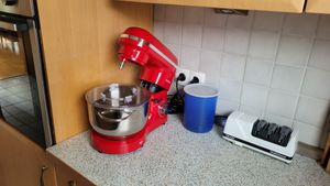 Arebos Küchenmaschine 1500W, 6l, Weiß, 220 - 240 V, 1500 hp, 380 mm, 236 mm, 314 mm Kunden-Foto 4