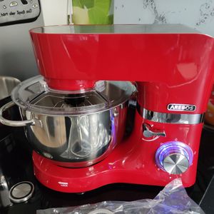 Arebos Küchenmaschine 1500W, 6l, Weiß, 220 - 240 V, 1500 hp, 380 mm, 236 mm, 314 mm Kunden-Foto 1