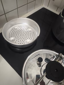 Silampos Aluminium Schnellkochtopf 220 mit Korb 8L Kunden-Foto 3