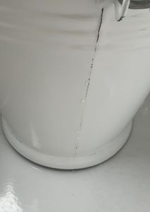 Karl Krüger W5 Wassereimer emailliert 5 Liter Kunden-Foto 1