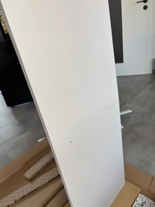 YUMEBLY | Kommode mit 8 Schubladen 120x97x40 cm Schrank für Kleidung, Dokumente, kleine Gegenstände für Schlafzimmer, Wohnzimmer und Büro | Kashmir Kunden-Foto 1