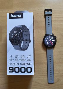 Hama Smartwatch 9000 GPS, 47 mm, wasserdicht, Anthrazit Kunden-Foto 1