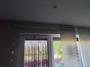CCLIFE Beamer Leinwand elektrisch Motor Projektionsleinwand heimkino rolloleinwand, Größe:ektrische 172x172cm. 95 Zoll Kunden-Foto 2