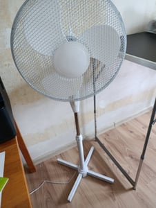 Ventilatore domestico Aga 41 cm Bianco Foto del cliente 3