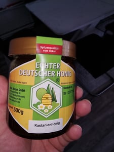 Kastanienhonig - Echter Deutscher Honig 500g Kunden-Foto 1