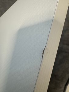 Computer-Gaming-Tisch, weiß, groß, modern, 120 cm Kunden-Foto 2