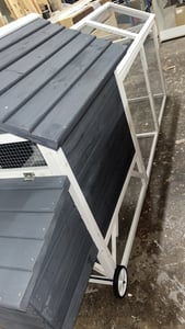 Kurnik HOME DELUXE TANO – 310 x 150 cm | Duża, odporna na warunki atmosferyczne drewniana klatka z wybieg Zdjęcie produktu od klienta nr 2