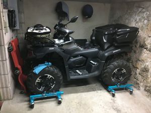 Bituxx 2 Stück PKW Rangierhilfe Rangierheber hydraulisch Wagenheber Auto Rangierroller MS-15320 Kunden-Foto 1
