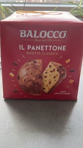 Balocco Il Panettone Weihnachts kuchen mit Rosinen und kandierten Früchten 750g Natürlich gesäuertes gebackenes Süßwarenprodukt Kunden-Foto 1