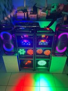 MEDION PE-2 Plus Partybox Akku mit Mikrofon - Musikbox groß Kunden-Foto 1