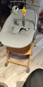 Kinderkraft ENOCK + CALMEE - Krzesełko do karmienia i leżaczek - Ergonomia i bezpieczeństwo - Skandynawski design - Dla dzieci o wadze do 35 kg Zdjęcie produktu od klienta nr 1