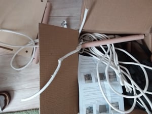Faziango Schaukeln für Kinder Kinderschaukel mit Kissen Kleinkindschaukel Babywippe Verandaschaukel Babyschaukel Holzschaukel Kissen, beige Kunden-Foto 2