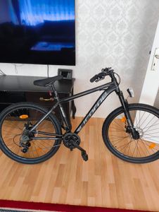 Licorne Bike Effect Premium Mountainbike Aluminiumrahmen Shimano,Farbe:Schwarz/Weiß (2xDisc-Bremse);Zoll:29.00 Kunden-Foto 2