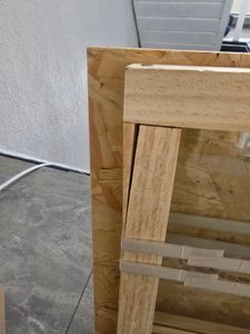 Repiterra® Hochterrarium Seitenbelüftung Holzterrarium OSB Holz 60x120x60cm Kunden-Foto 3