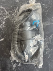 Mucola Küchenspüle SilberSpülbecken EinbauSilberspüle mit Ablage - Einbauspüle 58CM eckig Ausrichtung Links Kunden-Foto 1