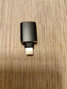 USB A auf Lightning Adapter OTG für iPhone iPad USB-Stick Kamera Daten Schnell Laden 3.0 Schwarz Kunden-Foto 1