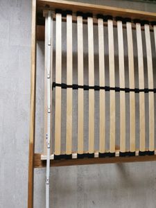 Max NV MZV  Lattenrost zur Selbstmontage mit 28 Leisten, durchgehender Holm, SÜD GS, Größe: 90x200 Kunden-Foto 1
