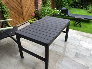 Stolik Stół Ogrodowy Na Taras Balkon Kawowy Regulowany 2w1 Keter Beżowy Zdjęcie produktu od klienta nr 2