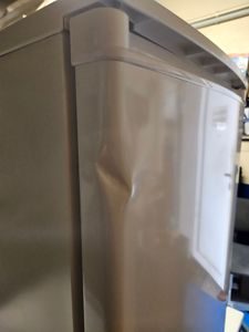 Exquisit Kühlschrank KS185-4-HE-040E inoxlook | 190 l Nutzinhalt | Schnell-Kühlfunktion | Alarm Kunden-Foto 2