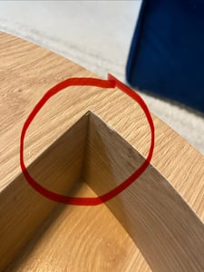 Merax Couchtisch Drehbar, Ausziehbar Bis 88 cm, Wohnzimmertisch mit 3 Ebenen, Stauraum und 360°-Schwenkfunktion, Weiß + Holzoptik Kunden-Foto 2