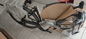 Licorne Bike Stella Plus Premium City Bike in pollici in alluminio per ragazze, ragazzi, uomini e donne - 21 marce - bici olandese Foto del cliente 2