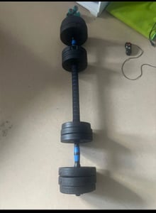 Lacestone 2w1 Zestaw hantli 40 kg Zestaw hantli Hantle Trening siłowy Obciążniki MS-18214 Zdjęcie produktu od klienta nr 4