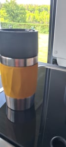 emsa Isolierbecher TRAVEL MUG COMPACT, 0,3 Liter, dunkelblau Kunden-Foto 1