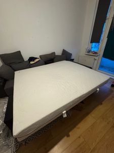 Komfortní matrace 180 × 200 cm – taštičkové pružiny H3, výška 21 cm, ergonomická, odolná a prodyšná Fotografie od zákazníka č. 1