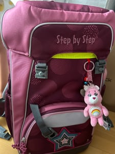 Step by Step zaino della scuola Giant Schulranzen-Set 5 -pezzi Glamour Star porpora rosa Foto del cliente 5