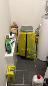 keeeper Müllsackständer  28,5 x 33 x 87 cm Kunden-Foto 1