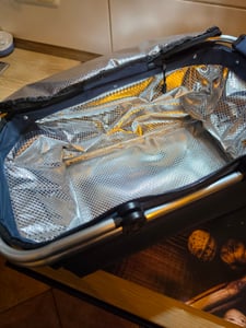 Einkaufskorb mit Kühlfunktion / Kühltasche / Farbe: dunkelblau Kunden-Foto 1