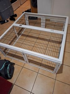zooprinz Auslaufgehege Rabbit Run XL | 116x45x112cm (BxHxT) | Freilauf Auslauf Gehege | Hasen Kaninchen Stall | Wetterfest Kunden-Foto 1