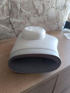Handmassagegerät, Handschuhform mit Einzelfinger-Massage, 3 Modus&5 Stärke, Wärmekompression, Dreiteiliges Luftkissen für Finger,Handfläche,Handgelenk Kunden-Foto 3