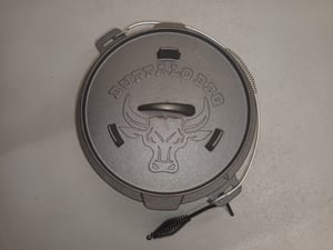 Lavur BUFFALO BBQ Dutch Oven 7,5 L pré-cuit, cocotte en fonte Photo du client 5