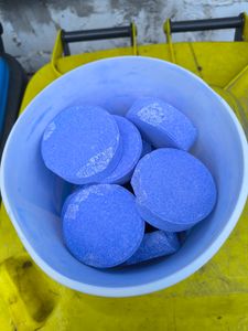 Sillar Multitabs 200g 3kg – 10in1 Chlortabletten Blau für Pool Wasserpflege & Desinfektion Kunden-Foto 3