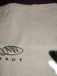 Theo&Cleo Leinen Brotbeutel Aufbewahrung Frischhalten, Leinenbeutel für Brot, Bread Bag, Brotaufbewahrung, Brotkasten (2er Set) Kunden-Foto 1