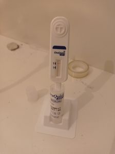 Oraquick HIV Selbsttest durch Mundabstrich - 1 Test Kunden-Foto 1