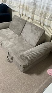 Pillows24 – Spielsofa für Kinder aus Cordstoff mit waschbarem, hautfreundliche Bezug | Kindersofa für Spielzimmer – Hergestellt in der EU, Türkis Kunden-Foto 3
