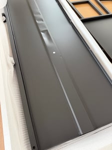 TV stolík "Isokyrö" kovový 120 x 40 x 40 cm čierny Fotografia od zákazníka č. 3