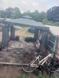 CASARIA Pavillon Lorca 3x3m Metall Kunden-Foto 1