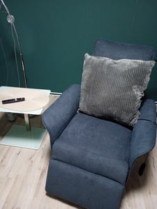 FLEXISPOT Elektryczny fotel relaksacyjny z funkcją leżenia 105°–155°, ergonomiczny fotel z podnóżkiem, fotel TV do 200 kg, jasnoszary Zdjęcie produktu od klienta nr 2