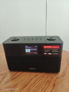 Kenwood CR-ST100S-B, Internet, Digitálny, DAB+, FM, 87,5 - 108 MHz, 174.928 ~ 239.200 MHz, PTY Fotografia od zákazníka č. 1