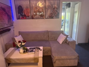 Idohome Ecksofa, Eckcouch mit Schlaffunktion – universell rechts/links montierbar – Modernes Schlafsofa & Couchgarnitur Farbe: Helgrau Paris Poso 110 Kunden-Foto 6