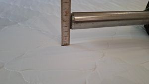 MSS e.K. Kaltschaum-Matratzentopper 70 x 200 cm - 10 cm dicke Matratzenauflage | Matratzen-Topper | Matratzenschoner | produziert in Deutschland Kunden-Foto 1