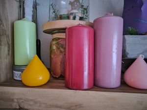 Kerzenbeutel 5 KG -- getauchte Kerzen NEUWARE (gemischte Kerzen) Kunden-Foto 9